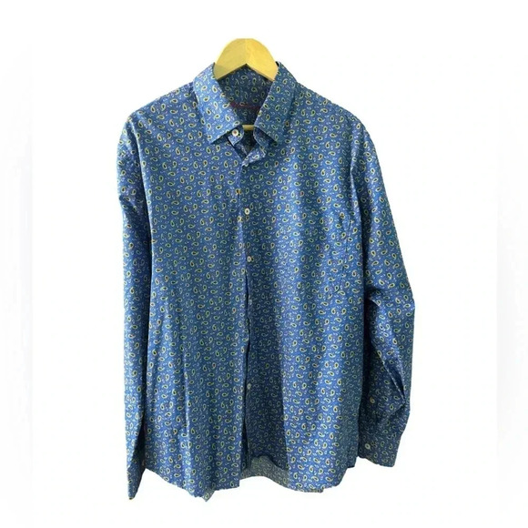 Alan Flusser shirt EUC size XL - Picture 1 of 4